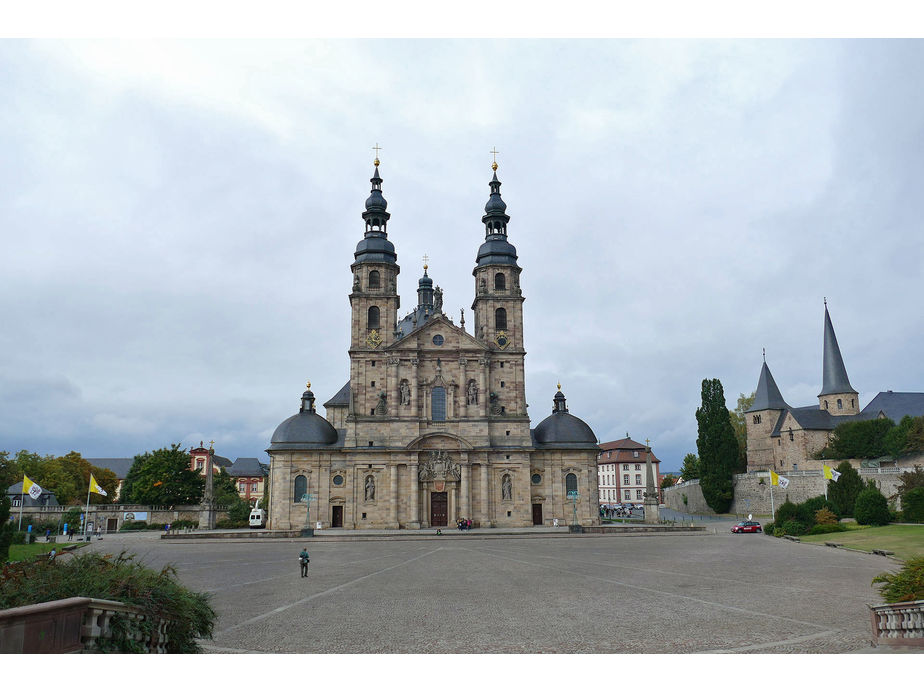 Abschlussvesper der Bischofskonferenz mit Austeilung des Bonifatiussegens (Foto: Karl-Franz Thiede)